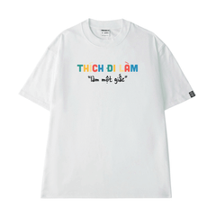 Áo Thun Unisex Thích Đi Làm - O1A241