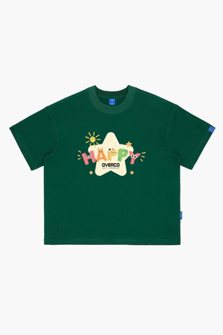 Áo Thun Boxy Happy Overco - O6A38