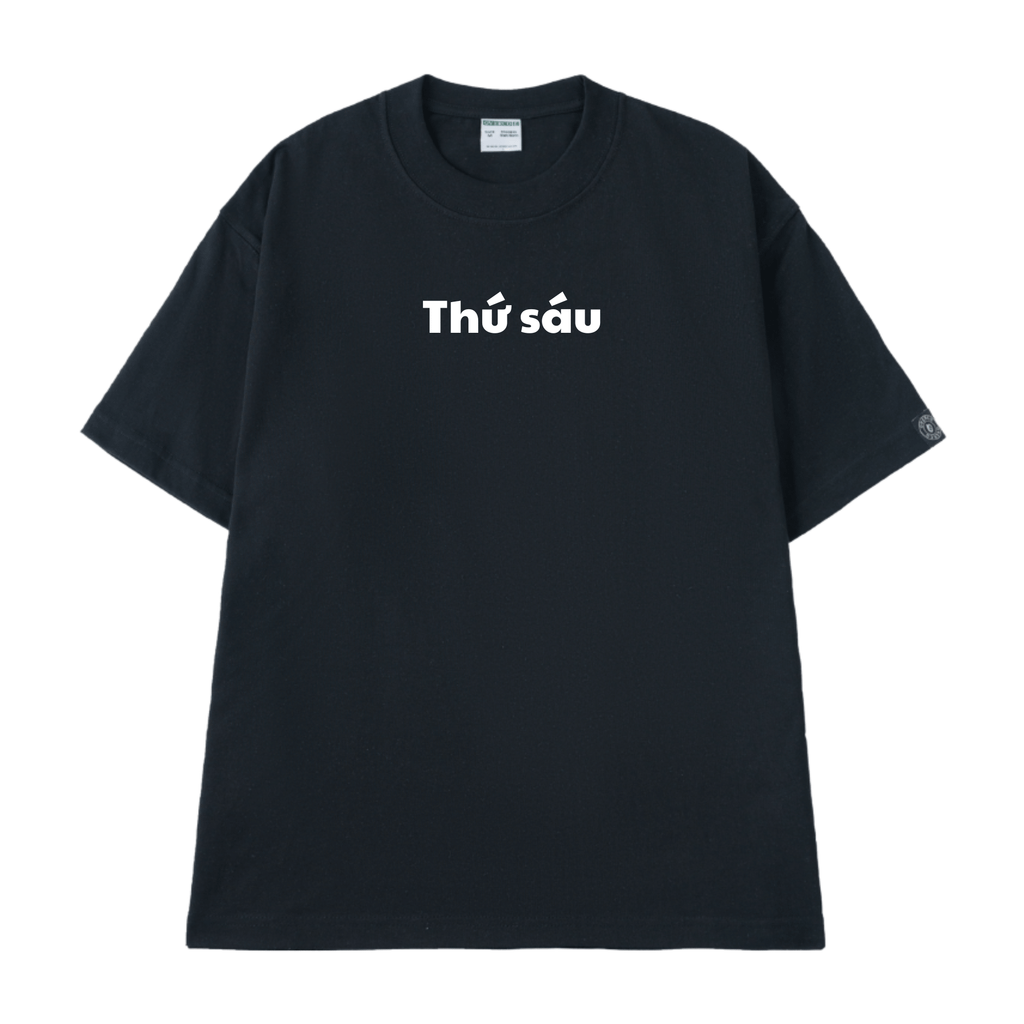 Áo Thun Unisex Thứ Hai Đến Thứ Bảy - O1A242
