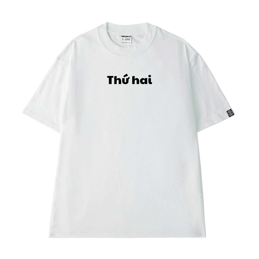 Áo Thun Unisex Thứ Hai Đến Thứ Bảy - O1A242