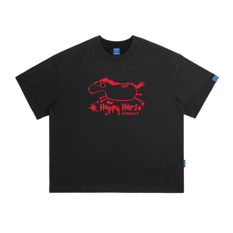 Áo Thun Boxy Tết Happy Horse - O6A45