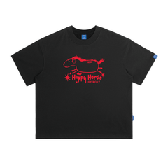 Áo Thun Boxy Tết Happy Horse - O6A45