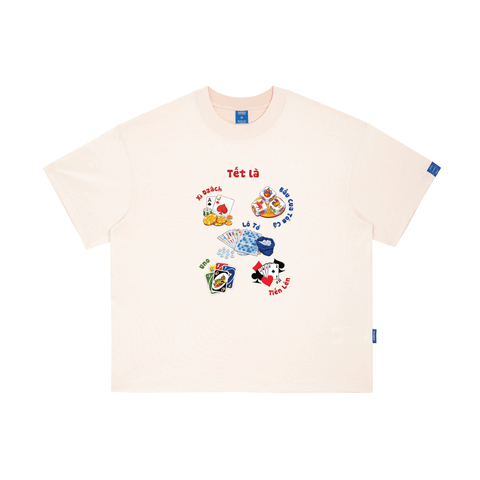 Áo Thun Boxy Tết Là Các Trò Chơi - O6A44