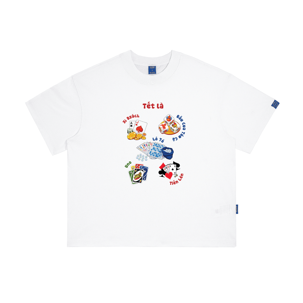Áo Thun Boxy Tết Là Các Trò Chơi - O6A44