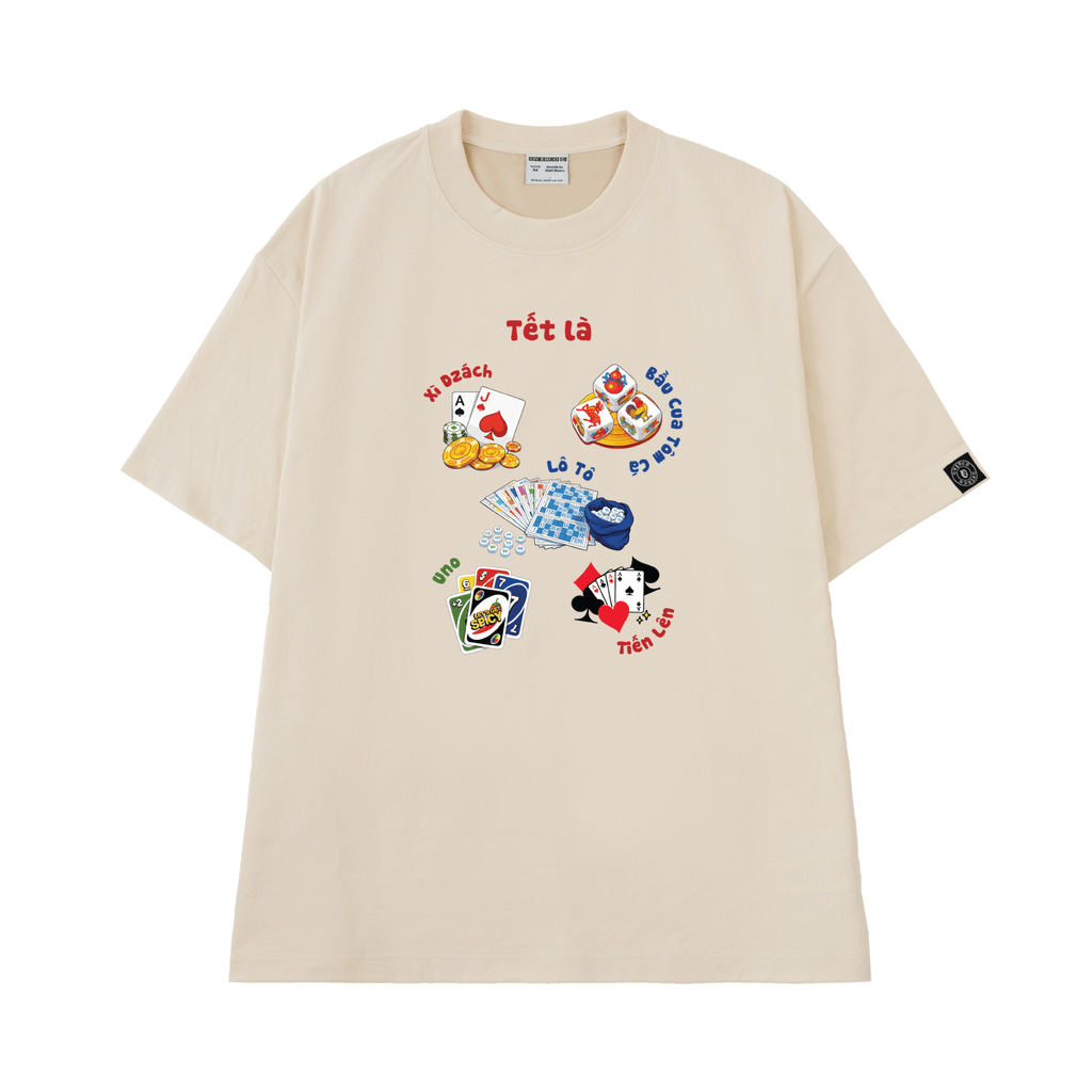 Áo Thun Unisex Tết Là Các Trò Chơi - O1A254