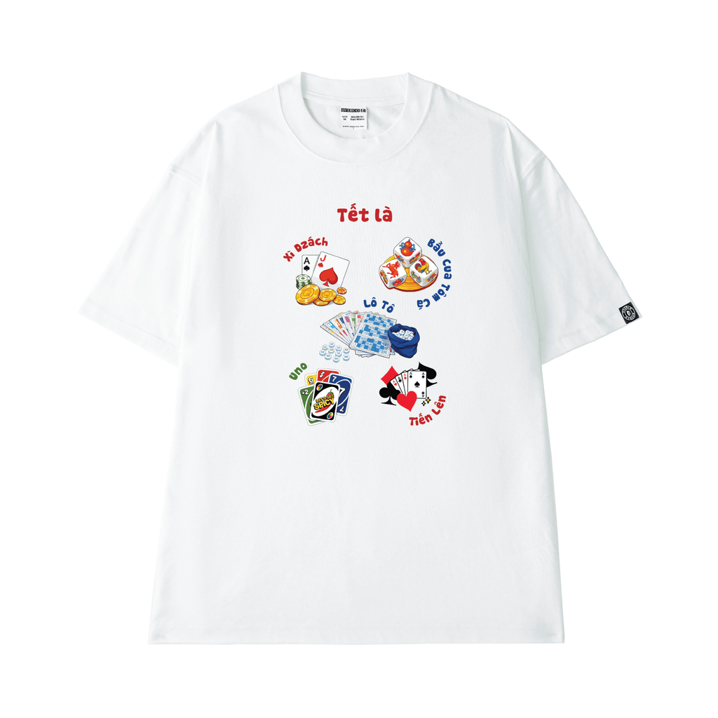 Áo Thun Unisex Tết Là Các Trò Chơi - O1A254