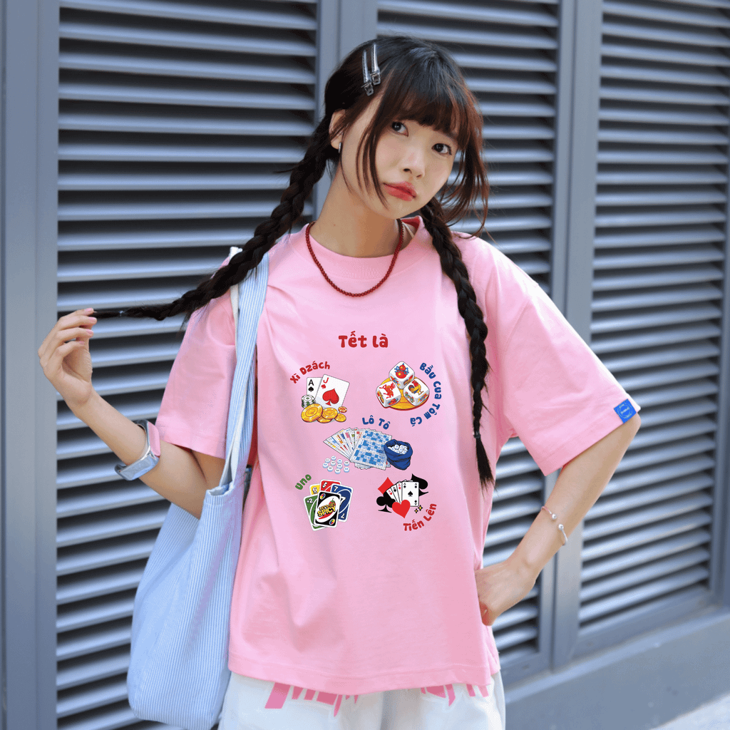 Áo Thun Boxy Tết Là Các Món Ăn - O6A43