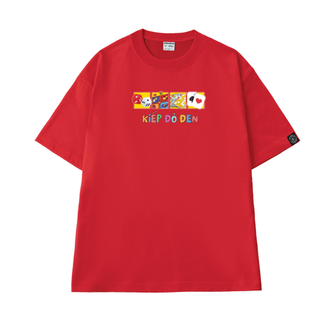 Áo Thun Unisex Tết Kiếp Đỏ Đen - O1A257