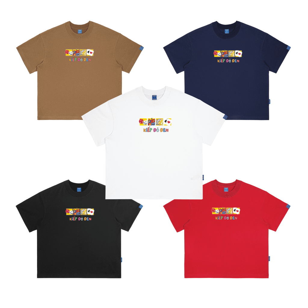 Áo Thun Unisex Tết Kiếp Đỏ Đen - O1A257