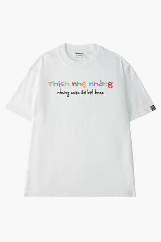 Áo Thun Unisex Thích Nhẹ Nhàng - O1A248