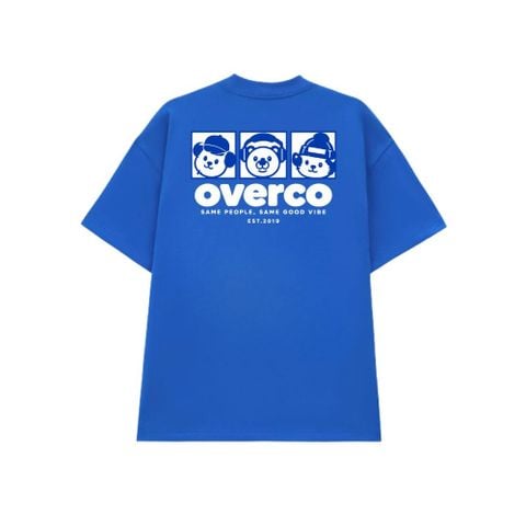 Áo Thun Unisex 3 Gấu Bear Vibes Overco - O1A280