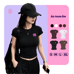 Áo Thun Borip Ngắn Tay Pink Camo BabyTee - OV-TSW005-IN17