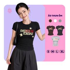 Áo Thun Borip Ngắn Tay Cosmic Babytee - OV-TSW005-IN11