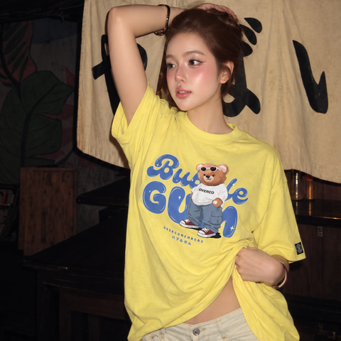 Áo Thun Unisex Cool Bear Club - O1A277
