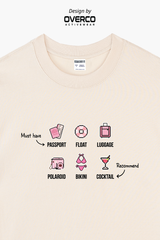 Áo Thun Baby Tee Let's Go - O7A11