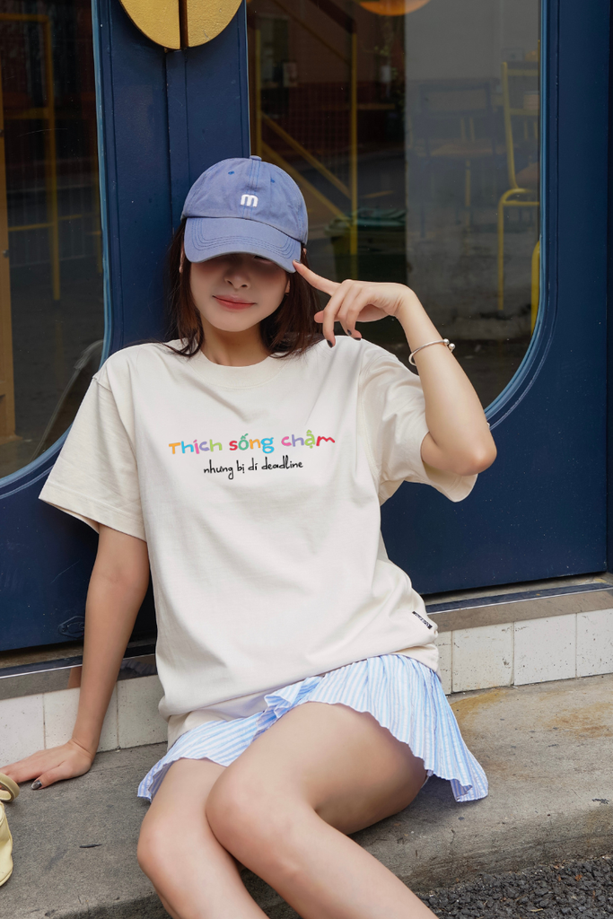 Áo Thun Unisex Thích Sống Chậm - O1A247