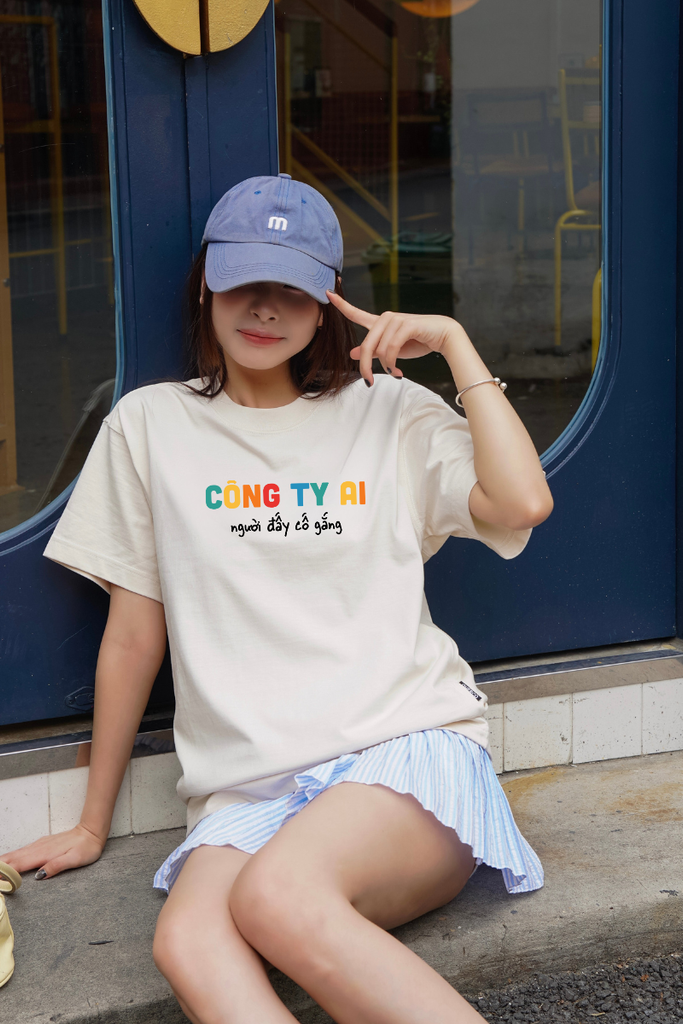 Áo Thun Unisex Công Ty Ai Người Đó Cố Gắn - O1A250