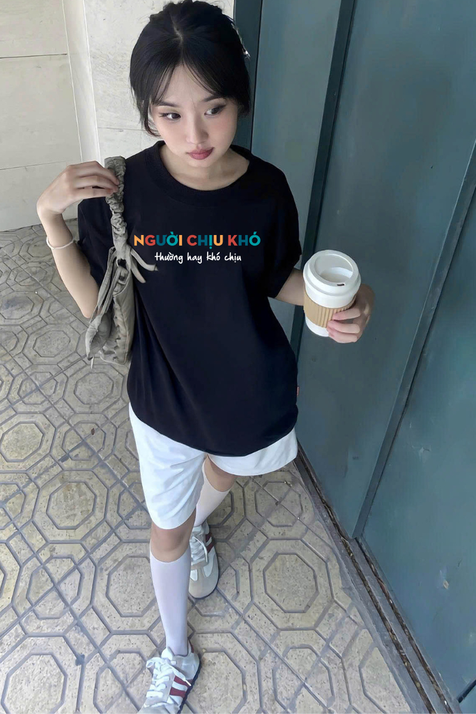 Áo Thun Unisex Người Chịu Khó - O1A223