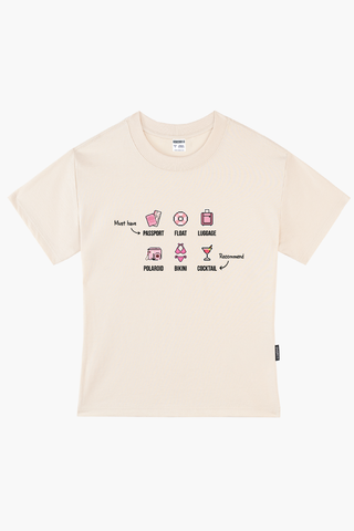 Áo Thun Baby Tee Let's Go - O7A11
