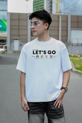 Áo Thun Boxy Let's Go - O6A37