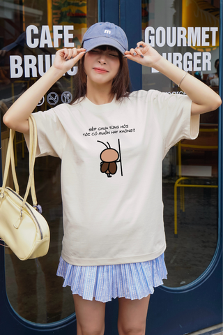 Áo Thun Unisex Gián Văn Phòng - O1A231