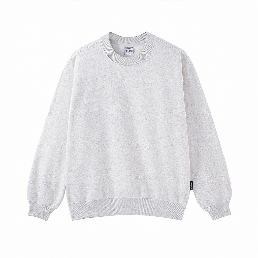 Áo Sweater Vải Nỉ Bông Unisex Basic Overco - O4K1