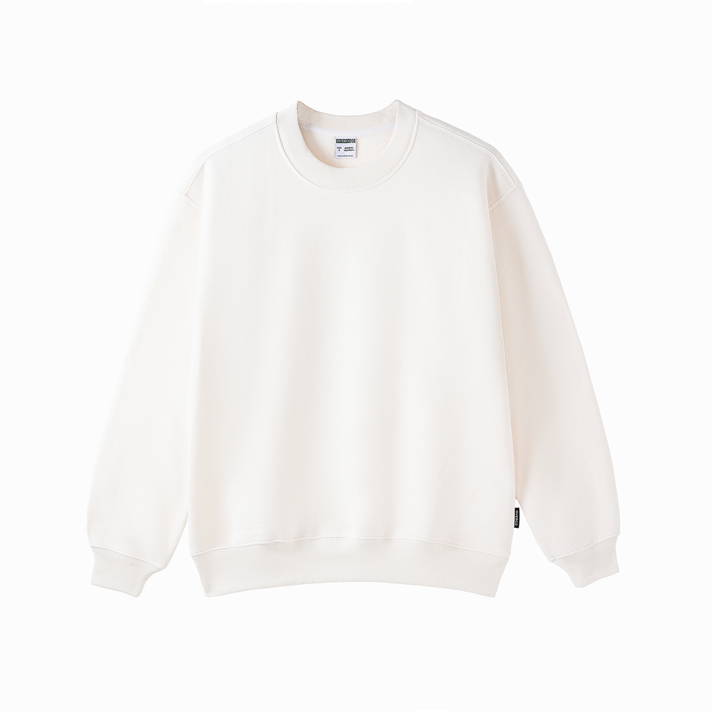 Áo Sweater Vải Nỉ Bông Unisex Basic 4 Màu Overco - O4K1