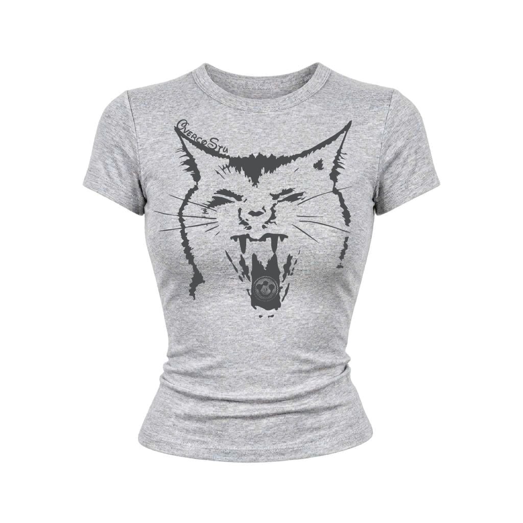 Áo Thun Borip Ngắn Tay Cat Streestyle Graphic - OV-TSW005-IN6