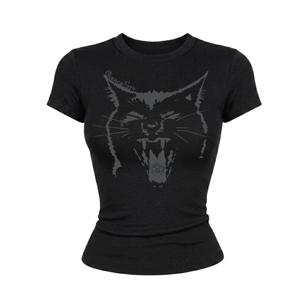 Áo Thun Borip Ngắn Tay Cat Streestyle Graphic - OV-TSW005-IN6