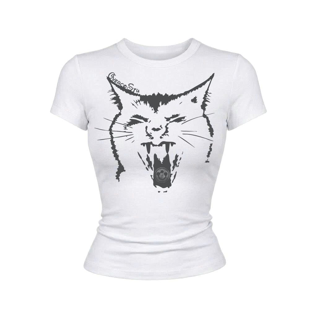 Áo Thun Borip Ngắn Tay Cat Streestyle Graphic - OV-TSW005-IN6