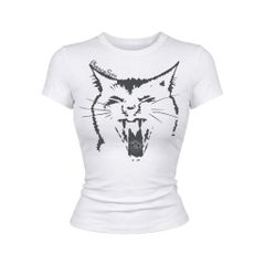 Áo Thun Borip Ngắn Tay Cat Streestyle Graphic - OV-TSW005-IN6