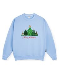 Áo Sweater Nỉ Da Cá XmasTree - O4F10