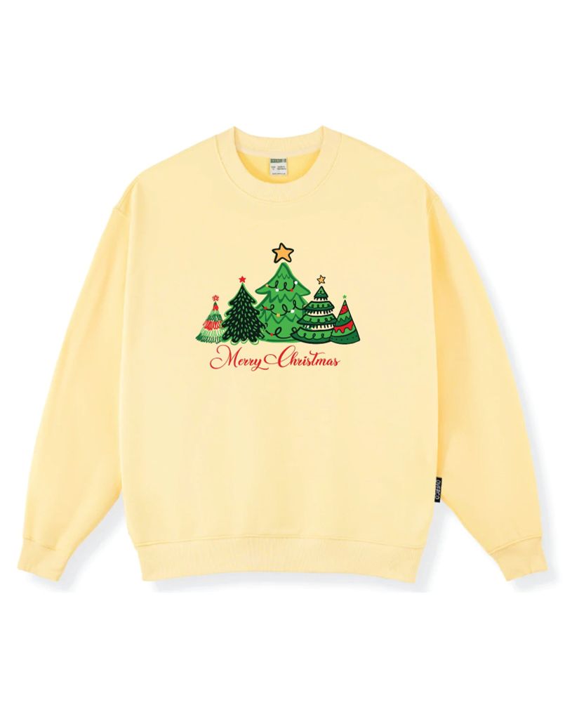 Áo Sweater Nỉ Da Cá XmasTree - O4F10