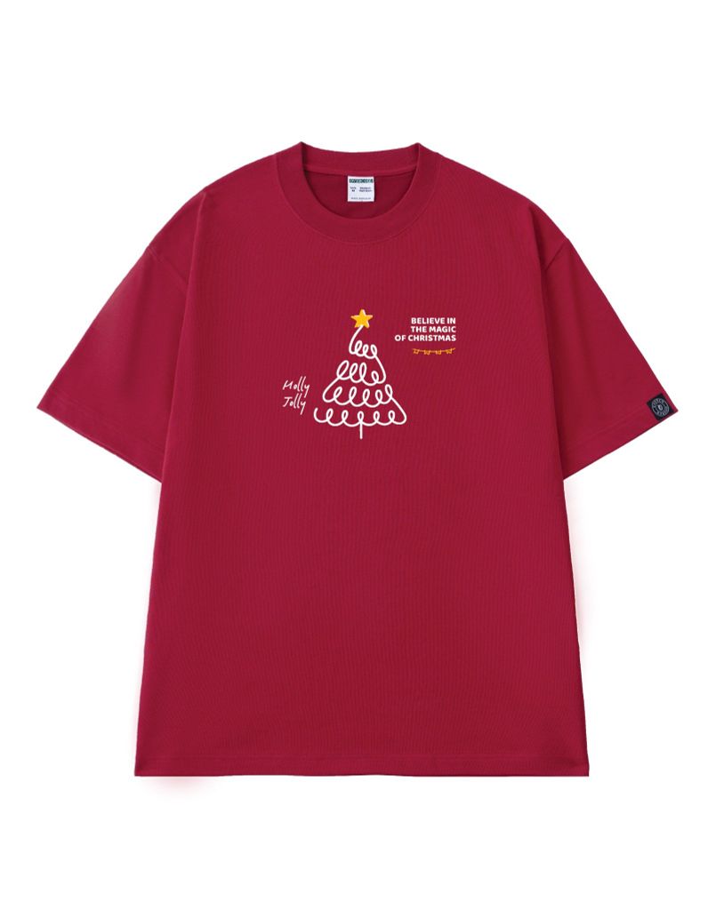 Áo Thun Unisex Holly Jolly - O1A246