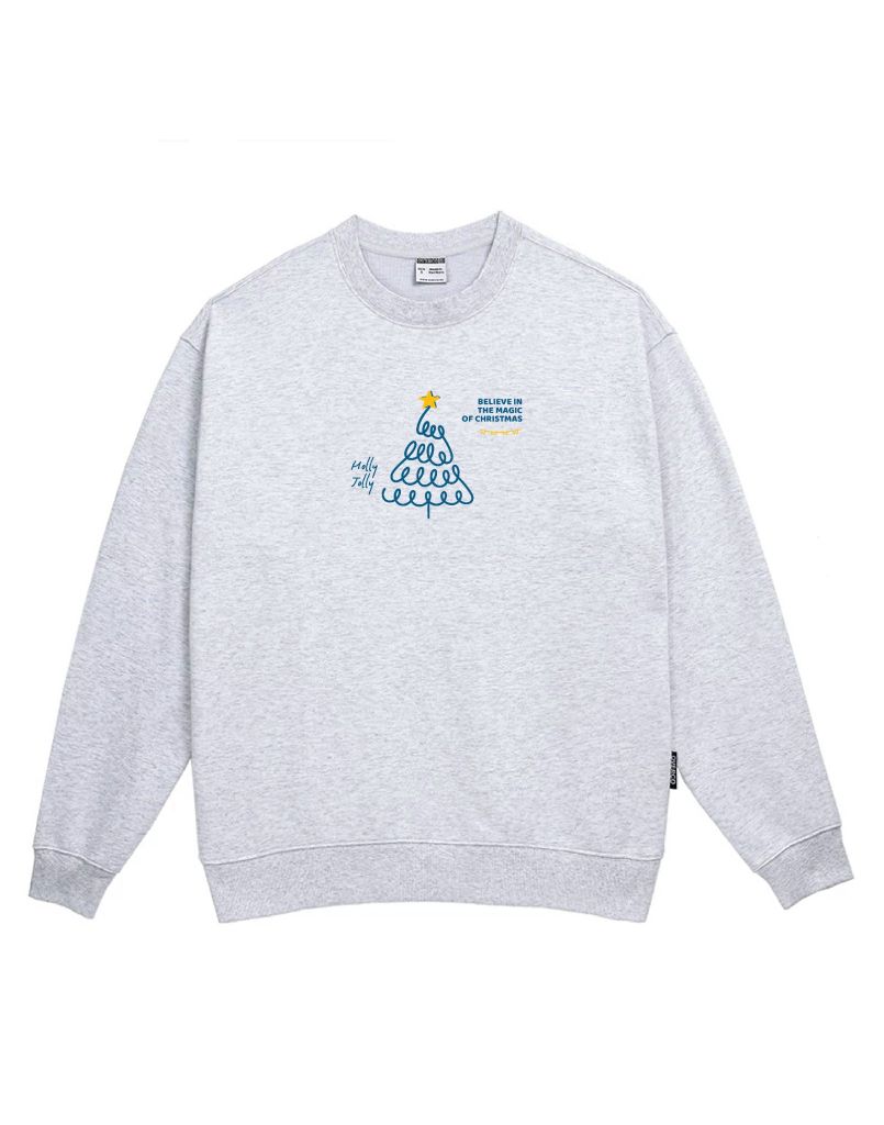 Áo Sweater Nỉ Da Cá Holly Jolly - O4F14