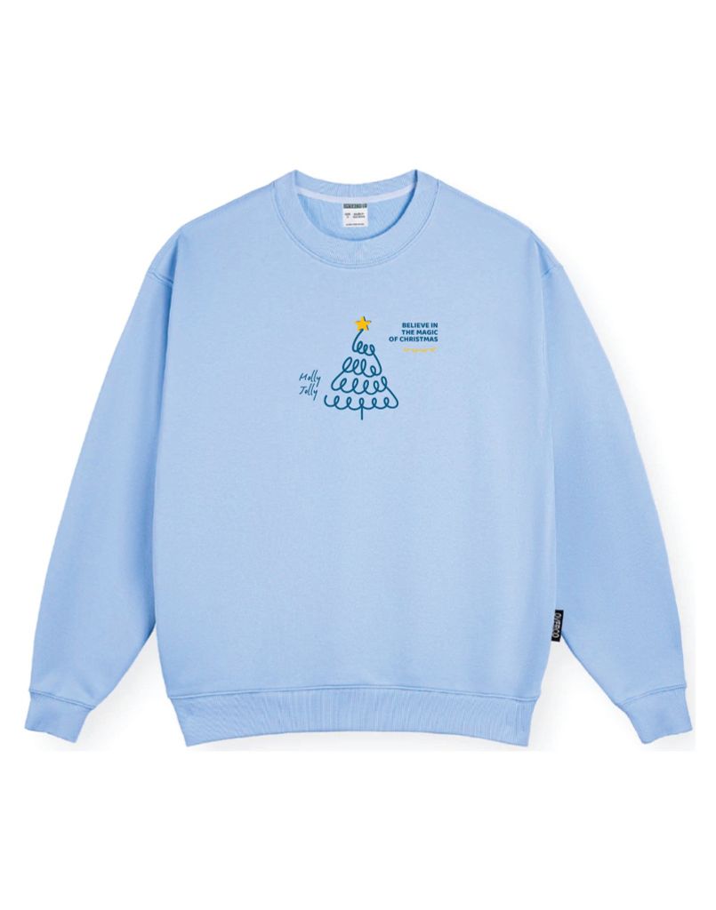 Áo Sweater Nỉ Da Cá Holly Jolly - O4F14