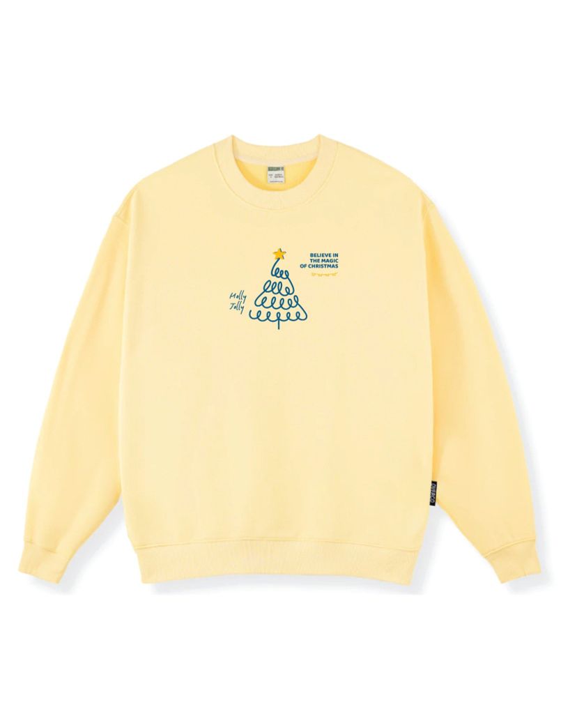 Áo Sweater Nỉ Da Cá Holly Jolly - O4F14