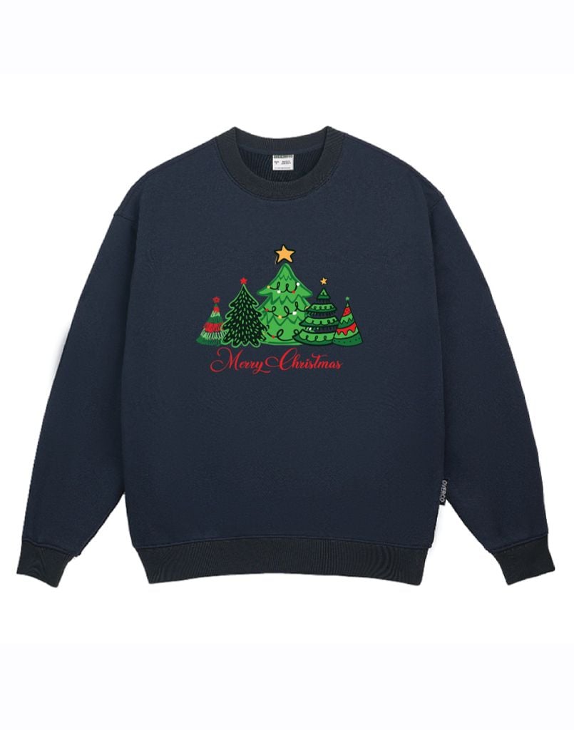 Áo Sweater Nỉ Da Cá XmasTree - O4F10