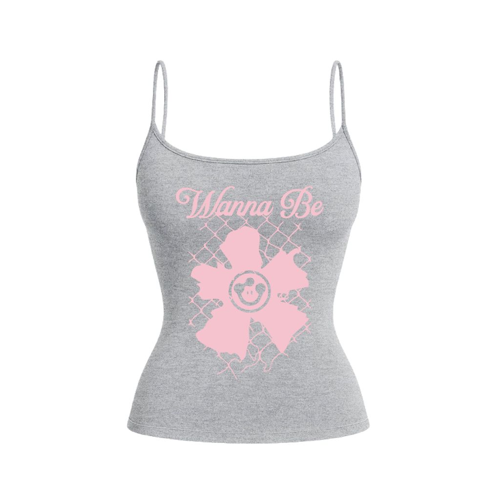 Áo 2 Dây Mesh Flower - OV-TSW003-IN4