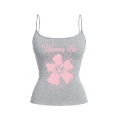Áo 2 Dây Mesh Flower - OV-TSW003-IN4