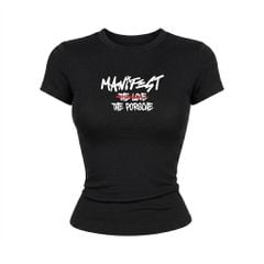 Áo Thun Borip Ngắn Tay Manifest - OV-TSW005-IN21