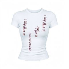 Áo Thun Borip Ngắn Tay Ego Lyric Babytee - OV-TSW005-IN13