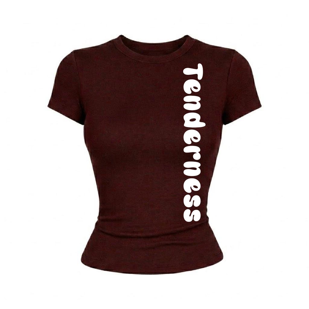 Áo Thun Borip Ngắn Tay Tenderness- OV-TSW005-IN23