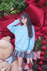 Áo Sweater Nỉ Da Cá Nơ - O4F11