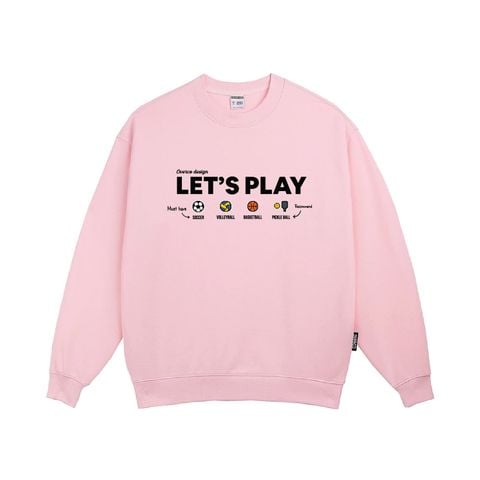 Áo Sweater Let's Play - O4F4