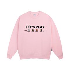 Áo Sweater Let's Play - O4F4