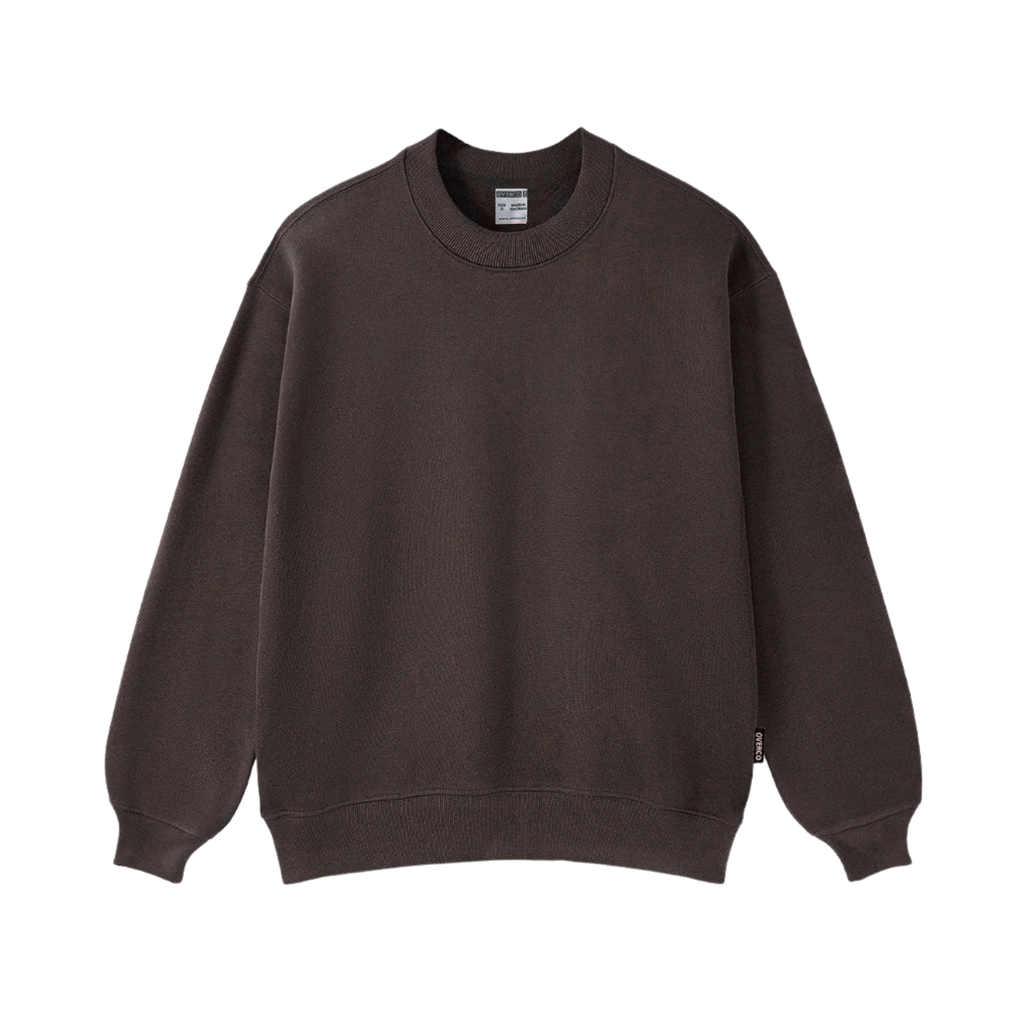 Áo Sweater Vải Nỉ Bông Unisex Basic Overco - O4K1