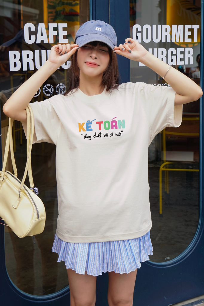 Áo Thun Unisex Kế Toán Sống Chết Với Số Má - O1A244
