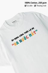 Áo Thun Cotton Unisex Áp Dụng Công Thức Là Ra 