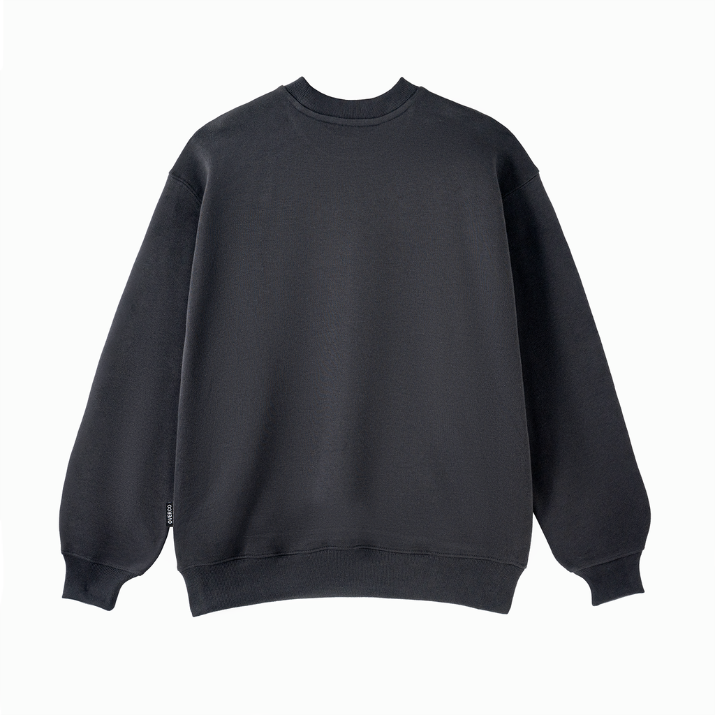 Áo Sweater Vải Nỉ Bông Unisex Basic 4 Màu Overco - O4K1